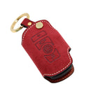 AEGIS Alcantara BMW2 Smart Car Key Holder - Red