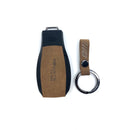 AEGIS Car Key Holder - Alcantara for Mercedes Benz N1 -  Brown