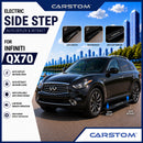 CARSTOM Side Step - Single LED for Infiniti QX70 2013+