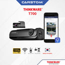 Thinkware T700 LTE Car Dashcam 2CH 1080p Full HD w 32GB, WiFi, GPS, Super Night Vision, SOS,Live notification, Free data
