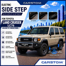 CARSTOM Side Step - Single LED for Toyota Land Cruiser LC76 Magnetic Induction 2024+